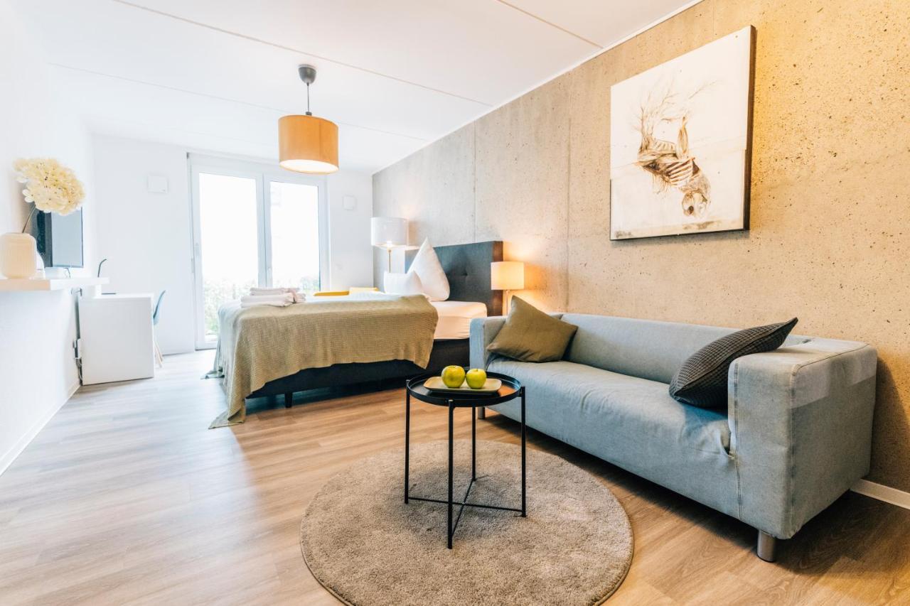 Modernes Stadt-Apartement Mitte Bielefeld Exteriér fotografie